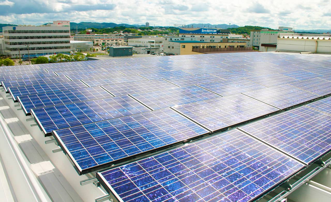 太陽光発電システム 20kW(小牧工場)